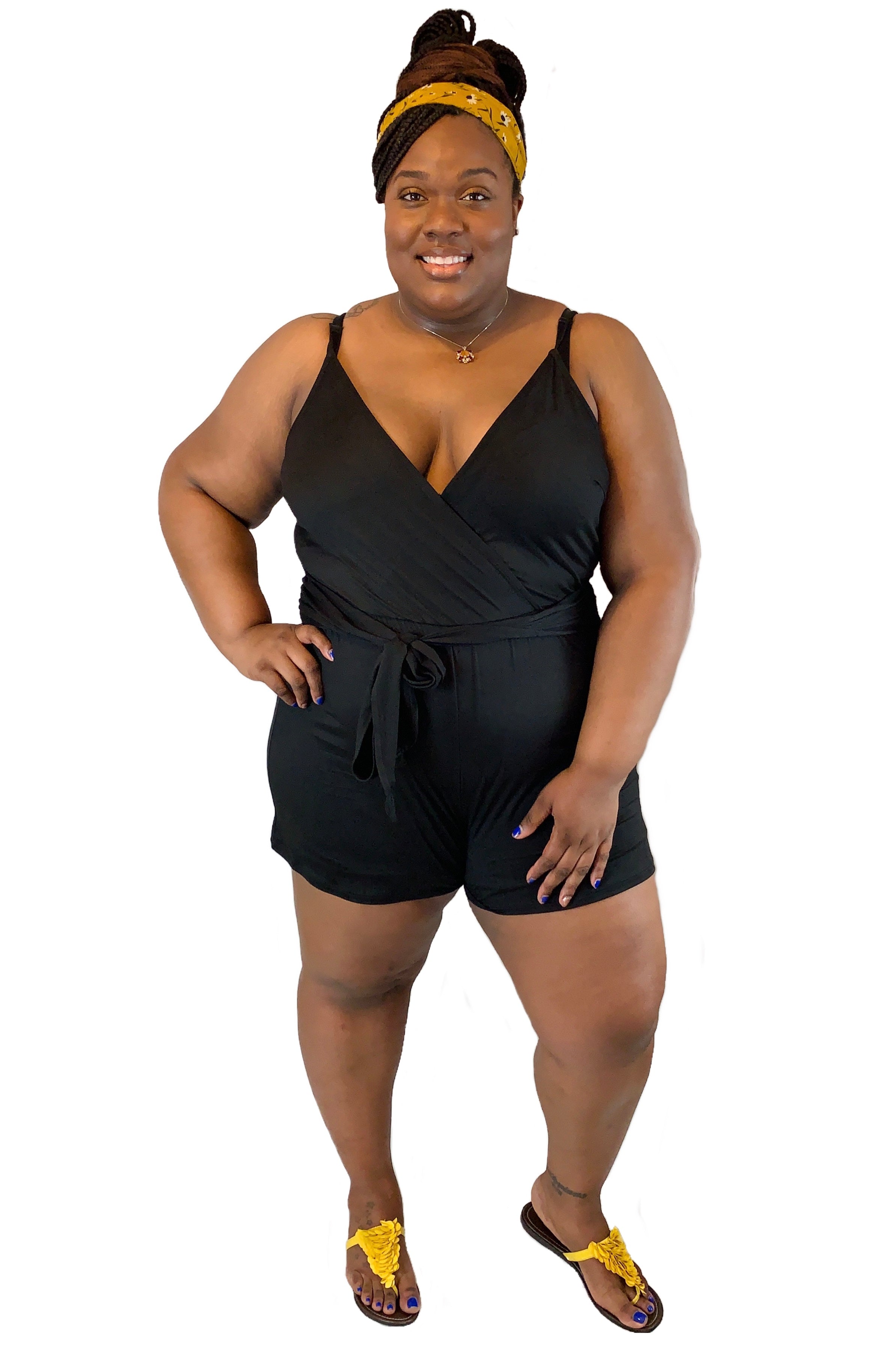 Waist Tie Romper – Avahnti Apparel